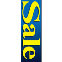 のぼり旗 SALE 02  W600×H1800mm 1枚 田原屋（直送品）