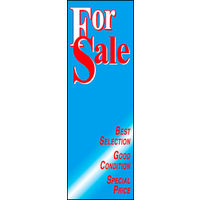のぼり旗 FORSALE 06  W600×H1800mm 1枚 田原屋（直送品）