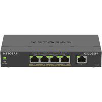 NETGEAR ＳＯＨＯ／家庭向けＰｏＥ＋対応　（１２０Ｗ）　ギガビット５ポートアンマネージプラススイッチ GS305EPP-100JPS（直送品）