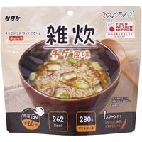 サタケ 長期備蓄用非常食　マジックライス　雑炊　チゲ風味　５０袋／ケース 4082152771 １ケース（50袋）（直送品）