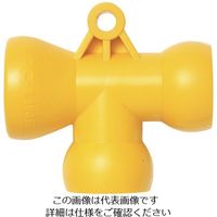 ロックライン LOCーLINE 1/2”耐酸性Tフィティング×20ケ NL57875 1袋(20個) 174-0361（直送品）