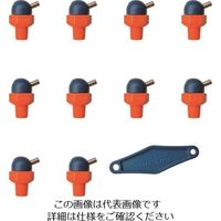 ロックライン LOCーLINE 1/8”CT HPTノズル φ3.0x6.4mm ねじ付 x10ケ NL79019 1袋(10個)（直送品）