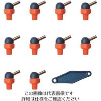 ロックライン LOCーLINE 1/8”CT HPTノズル φ4.1x12.7mm ねじ付 x10ケ NL79024 1袋(10個)（直送品）
