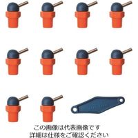 ロックライン LOCーLINE 1/4”CT HPTノズル φ1.6x12.7mm ねじ付 x10ケ NL79062 1袋(10個)（直送品）