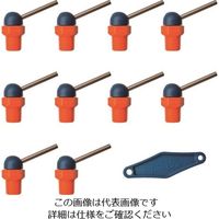 ロックライン LOCーLINE 1/4”CT HPTノズル φ2.2x31.8mm ねじ付 x10ケ NL79067 1袋(10個)（直送品）