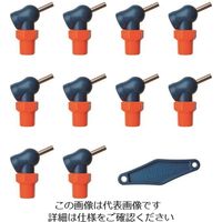 ロックライン LOCーLINE 1/4”XR HPTノズル φ2.2x12.7mm ねじ付 x10ケ NL79086 1袋(10個)（直送品）
