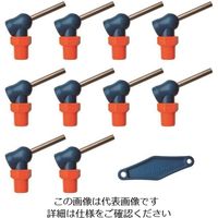 ロックライン LOCーLINE 1/4”XR HPTノズル φ4.1x31.8mm ねじ付 x10ケ NL79095 1袋(10個)（直送品）