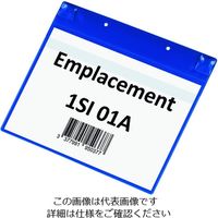 TARIFOLD PVCポケット(マグネットタイプ)A4横型 ブルー 170111 1セット(5枚) 195-1760（直送品）