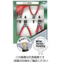 Wiha NOGA マジックチップ付スナップリングプライヤー4本組 Z99000701 1組 853-5291（直送品）