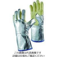 JUTEC 耐熱手袋 アルミナイズドアラミド XL H115A238-W2 1双 206-3514（直送品）