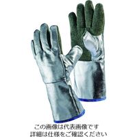 JUTEC 耐熱手袋 アルミナイズドプレオックス XL H125A238-W2 1双 206-3516（直送品）