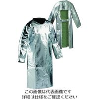 JUTEC 耐熱保護服 袖付エプロン Lサイズ HSFM120KA-2-52 1着 206-3509（直送品）