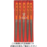 ツボサン 組ヤスリ 5本組 先細 荒目 SH005-01 1セット(5本) 852-8732（直送品）