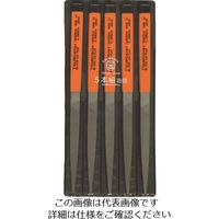 ツボサン 組ヤスリ 5本組 先細 油目 SH005-04 1セット(5本) 852-8735（直送品）