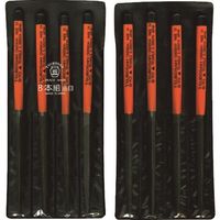 ツボサン 組ヤスリ 8本組 三角 油目 SA008-04 1セット(8本) 852-8690（直送品）