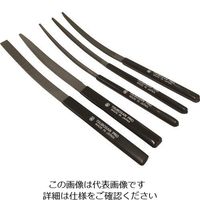 ツボサン プロヤスリ 舟型 10本組サイズ セット 細目 STS10-03 1セット 852-8799（直送品）