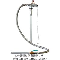 アクアシステム 吐出吸入兼用 エア式ドラムポンプ 溶剤・薬品 (切替式) APDX1-25AS 1台 124-9135（直送品）