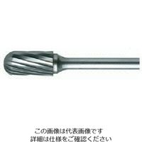 ムラキ MRA 超硬バー HDシリーズ 形状:先丸円筒(スパイラルカット粗目) 刃長25mm HD2C13SC 1本 523-2571（直送品）