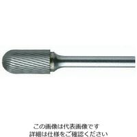 ムラキ MRA 超硬バー HDシリーズ 形状:先丸円筒(スパイラルカット細目) 刃長25mm HD2C13SF 1本 523-2597（直送品）