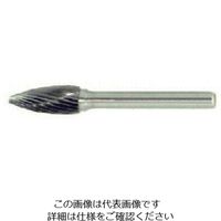 ムラキ MRA 超硬バー HDシリーズ 形状:楕円(スパイラルカット) 刃長25mm HD51C10S 1本 523-2767（直送品）