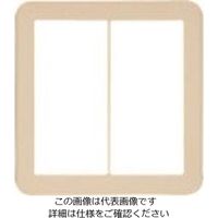 パナソニック Panasonic ワイド21プレート2レン・ベージュ WTC7102F 1セット(10個) 157-6788（直送品）