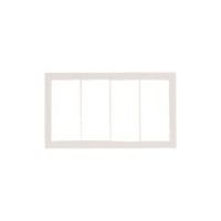 パナソニック Panasonic コスモワイドプレート4レンベージュ WT8104F 1個 159-7228（直送品）