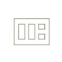 パナソニック Panasonic ワイド21コンセントP8コ用(3+3+2 WTF8008F 1個 157-5192（直送品）