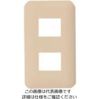 パナソニック Panasonic ワイド21コンセントプレート簡易耐火 WTF7702F 1セット(10個) 159-0849（直送品）