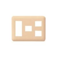 パナソニック Panasonic ワイド21コンP簡易耐火6コ用3+1+2 WTF7776F 1個 159-0829（直送品）