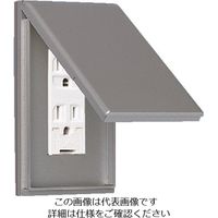 パナソニック Panasonic ワイド21金属防滴Pコンセント3コ用 WTF7803K 1セット(5個) 158-9310（直送品）