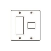 パナソニック Panasonic フルカラーステンレスプレート4コ用 WN7674K 1セット(5個) 159-1030（直送品）