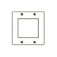 パナソニック Panasonic フルカラー2連接穴ステンレスプレート WN88609 1個 158-1486（直送品）