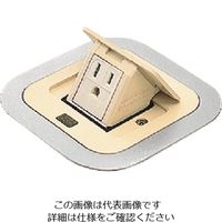 パナソニック Panasonic F型アップコン角ビル用アース付アイボリー DU1302WT 1個 159-7324（直送品）