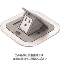 パナソニック Panasonic F型アップコン角ビル用アース付グレー DU1302HT 1個 158-1634（直送品）