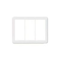 パナソニック Panasonic 簡易耐火SWプレートラウンドホワイト WTC7339W 1個 159-7148（直送品）