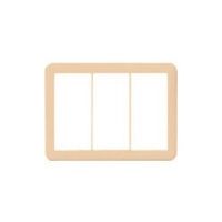 パナソニック Panasonic 簡易耐火SWプレートラウンドベージュ WTC7339F 1個 158-9317（直送品）