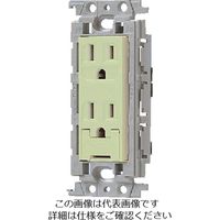 パナソニック Panasonic 埋込アースターミナル付ダブルコン WTF113248LG 1セット(5個) 157-6711（直送品）