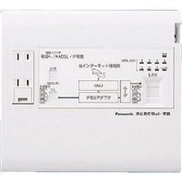パナソニック Panasonic 宅内LANパネルまとめてねットギガ WTJ5045K 1個 158-7656（直送品）