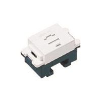 パナソニック Panasonic アドバンスS埋込テレホンモジュラジャック WNT15649CW 1セット(10個) 158-7652（直送品）