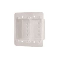 パナソニック Panasonic ワイド21埋込防気カバー(2連用) WV24929 1セット(10個) 158-9463（直送品）