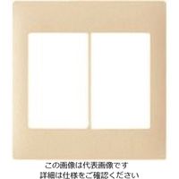 パナソニック Panasonic アドバンススイッチプレート(2連用) WTA7102FK 1セット(5個) 157-5201（直送品）