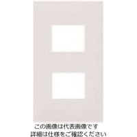 パナソニック Panasonic アドバンスコンセントプレート2コ用 WTL7002WK 1セット(10個) 158-9514（直送品）