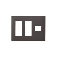 パナソニック Panasonic アドバンスコンセントプレート7コ用 WTL7007HK 1個 158-7908（直送品）