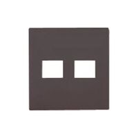 パナソニック Panasonic アドバンスSコンセントプレート2コ用 WTL7072HK 1個 158-3226（直送品）