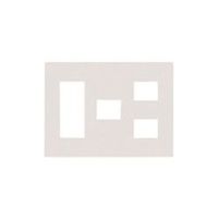 パナソニック Panasonic アドバンスコンセントプレート6コ用 WTL7076WK 1個 158-6375（直送品）