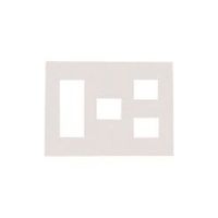 パナソニック Panasonic アドバンス簡易耐火コンセントプレート WTL7776WK 1個 158-7891（直送品）