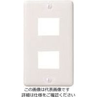 パナソニック Panasonic クラシックS新金属コンセントプレート WN7502SWK 1セット(10個) 158-9404（直送品）