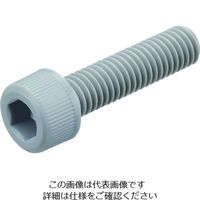 トラスコ中山 TRUSCO ポリ塩化ビニル(PVC) 六角穴付ボルト M6X25 50本入 BPVC-CBM6X25 1袋(50本)（直送品）