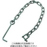 トラスコ中山 TRUSCO ステンレス アンカー付きチェーン 5mm チェーン長さ500mm TGCH-5 1個 208-2961（直送品）