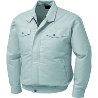 空調服 綿・ポリ混紡制電ウエアのみ シルバー L KU91710-C06-S3 1着 113-5981（直送品）